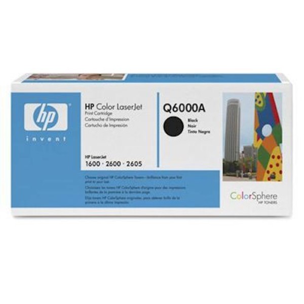 Картридж HP Q6000A, 124A (black) original