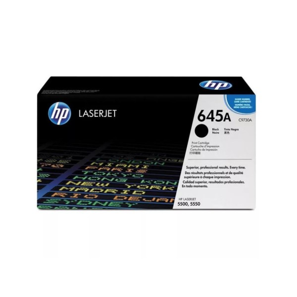 Картридж HP 645A black C9730A ORIGINAL  для принтера Color LaserJet 5550, 5550dtn