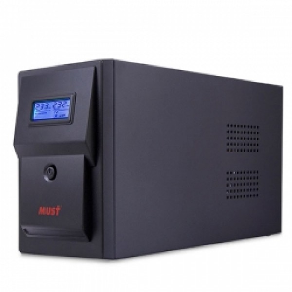 CW 2110 MUST line-interactive UPS 1500VA LCD USB RJ45 battery: 12V9AH*2 SCHUKO output