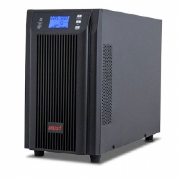 EH 5003 MUST on-line UPS 3000VA LCD RS232 RJ45 battery: 12V7AH*8
