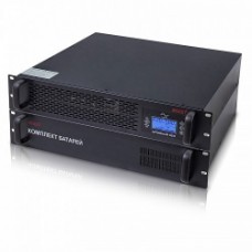 EH 5113 MUST 19" rack on-line UPS 3000VA LCD RS232 RJ45 battery: 12V7AH*8