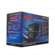 EW 2110 MUST line-interactive UPS 500VA LCD USB RJ45 battery: 12V7AH