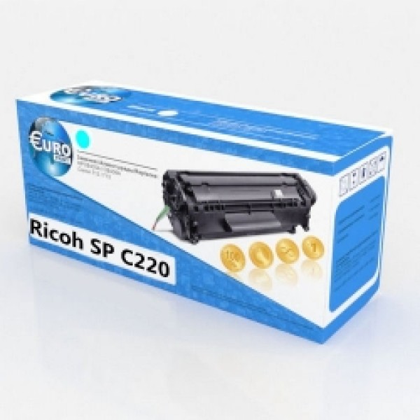 Картридж Ricoh SP C220 Cyan Euro Print