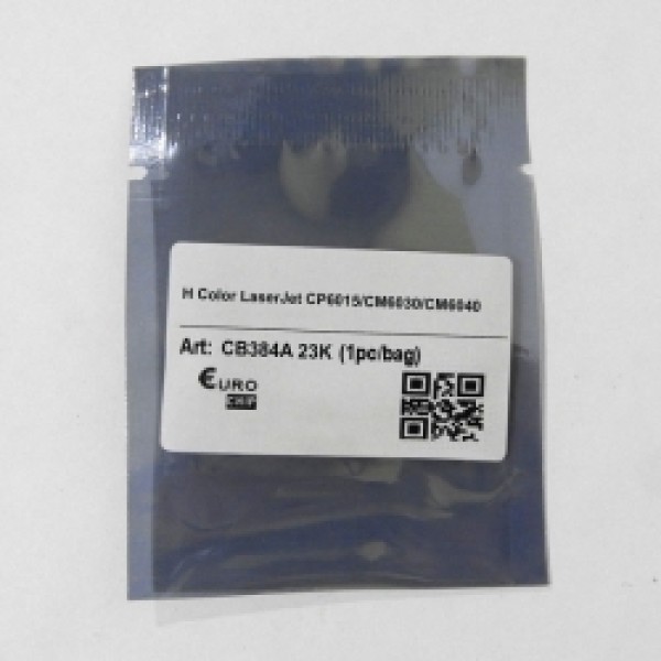 Чип HP CLJ CP6015/CM6030/CM6040 (CB384A) 23K Black Euro Chip