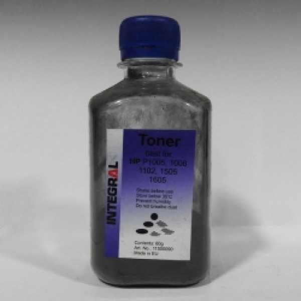 Тонер HP P1005/1006/1120/1505/1102/1606 chemical (12300213) 80 гр INTEGRAL