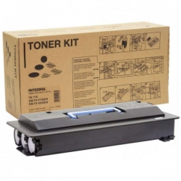 Тонер-картридж Kyocera TK-710 for FS9130DN/FS-9530DN (40K) (12100025C) 1160 гр INTEGRAL