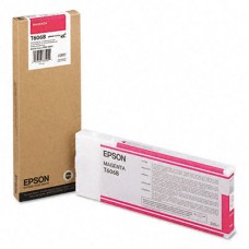 Картридж струйный оригинальный Epson T606B / C13T606B00 Повышенной емкости пурпурный (magenta) 220 мл., для Epson (C13T606B00)